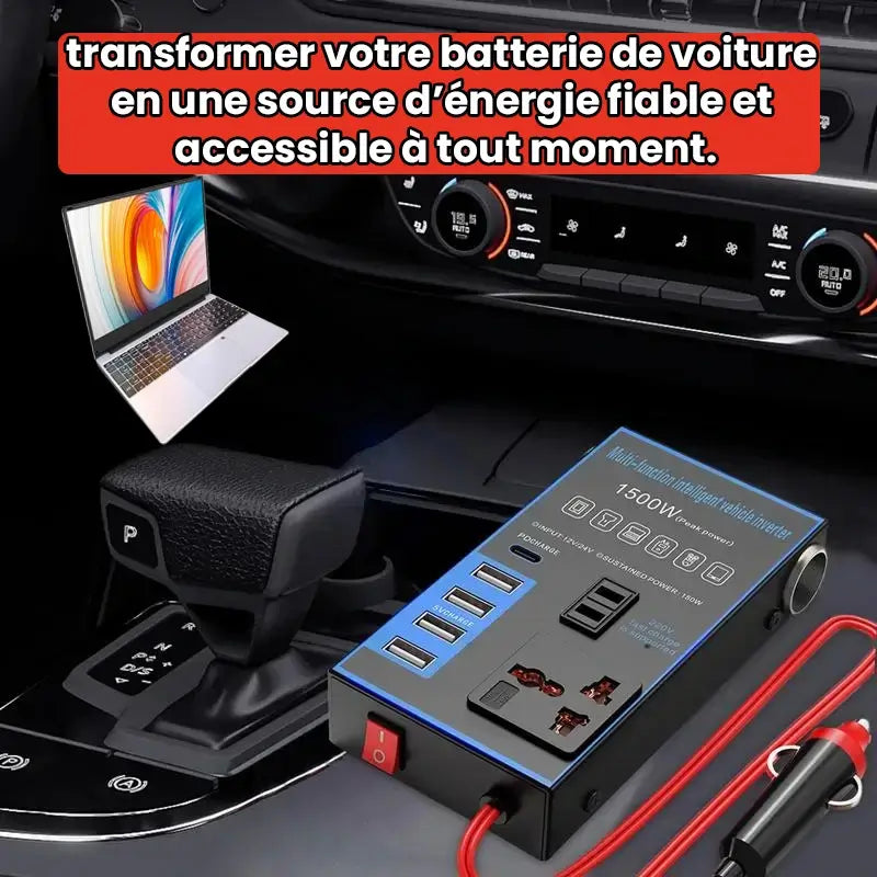 Convertisseur de Tension 12V/24V vers 220V