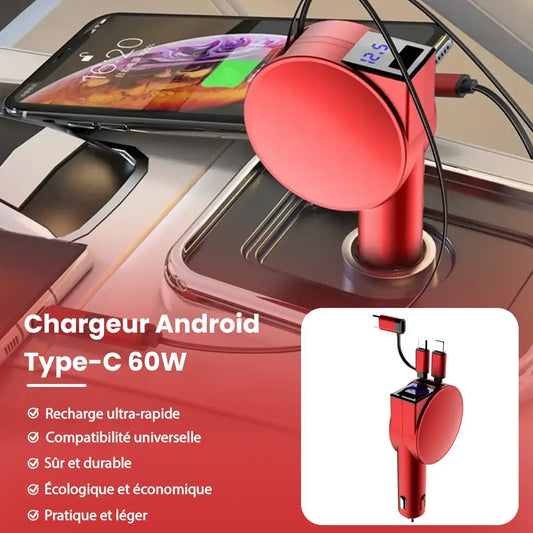 Chargeur Android Type-C 60W