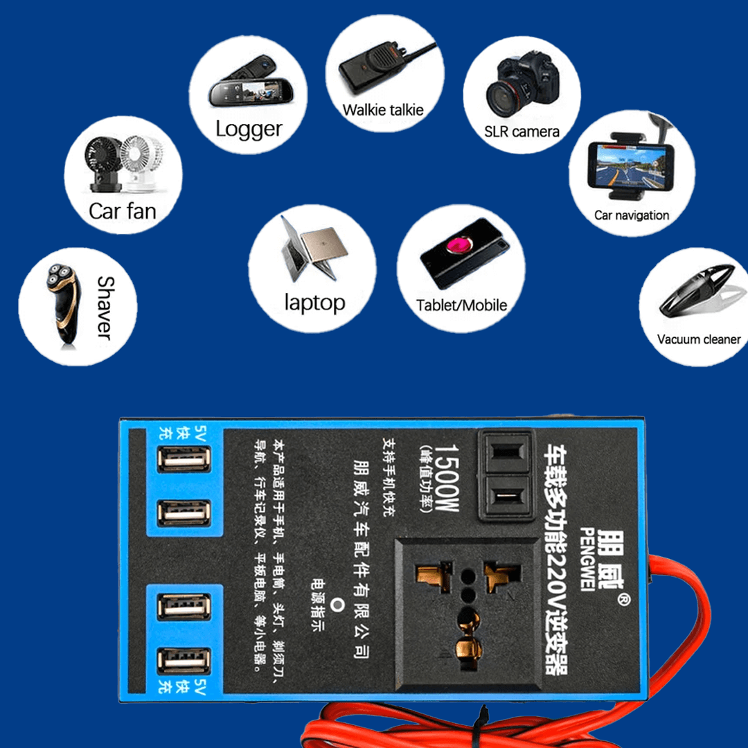 Convertisseur de Tension 12V/24V vers 220V