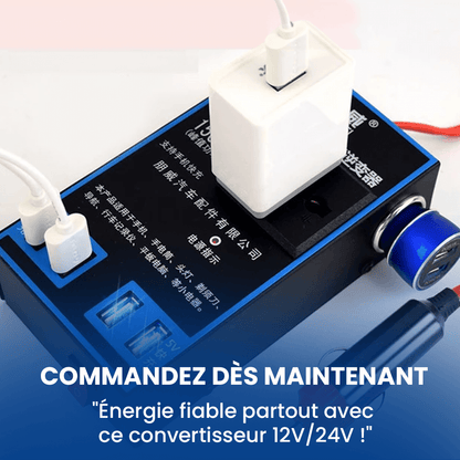 Convertisseur de Tension 12V/24V vers 220V